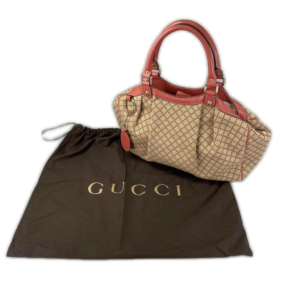 GUCCI Cream Leather Bag - Picture 15 of 16